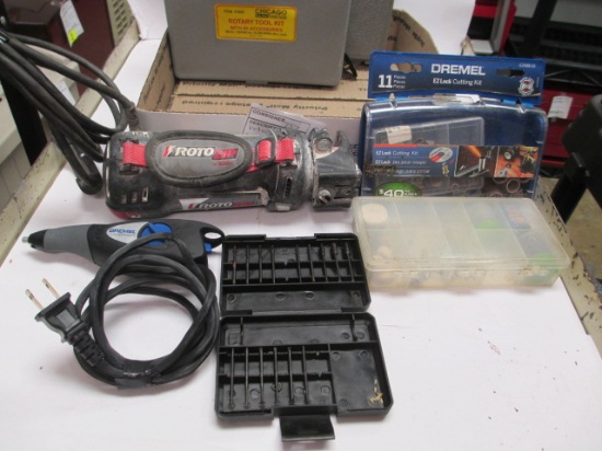 Roto-zip Dremel and Accessories - Will not be shipped -- con 757