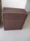 Wicker Clothes Hamper two compartment