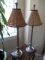 Pair of Table Lamps 32 inches tall
