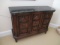 Three Door Granite Top Cradenza