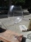 44 inch Plastic wine glass has crack