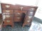 Kindel 9 Drawer Desk w/Locks and Keys34x40x24 inches