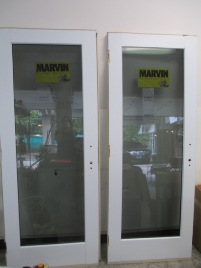 Marvin Insulated French Doors 2pcs 31Wx80T each