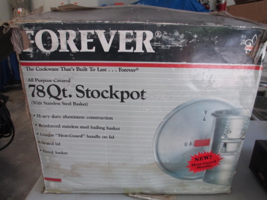 Forever 78 Qt Stock Pot with box