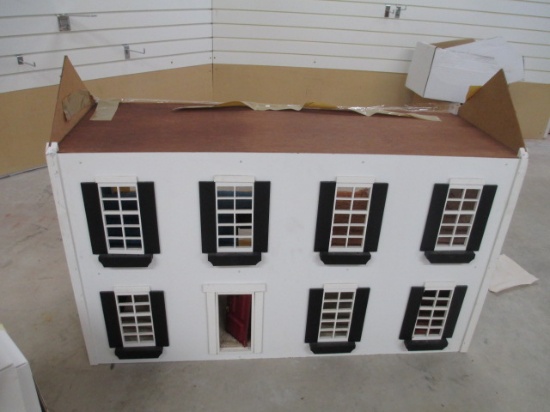 Doll House w/Dolls Furniture, and more some assembly required