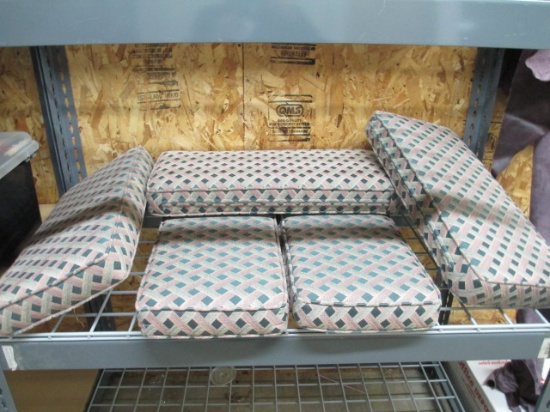 5 Seat Cushions 24x12x4 inches