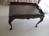 Serving Table 23x30x21 inches w/tray top