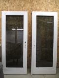 Glass Entry French Door Set 80x31 inches each door