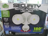 Home Zone Security motion activated led light new in box