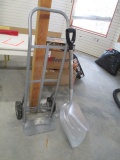 Hand Truck and Shovel