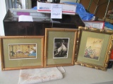 Lot of 3 framed Pictures