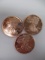 Three UNC Walking Liberty 1oz Copper Coins - con 346