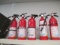 Five Fire Extinguishers - Will not be shipped -con 723