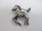 Vintage Navajo Jerry Johnson Horse Pin - con 672