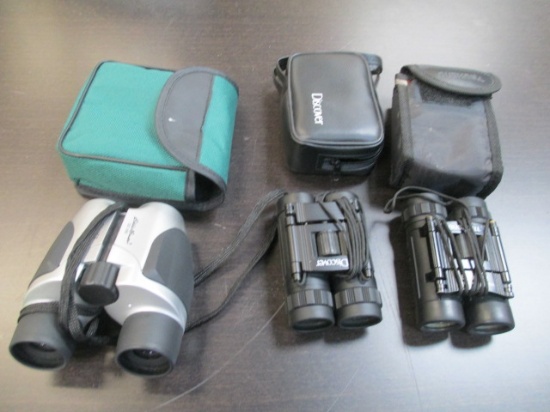3 Pair of Binoculars - all Work - con 672