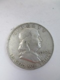 1960-D Franklin Half Dollar - con 200
