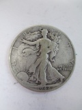 1942-D Walking Liberty Half Dollar - con 200