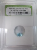 Natural Aquamarine AAA Gemstone - Graded - con 346