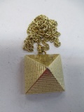 Mysteriou-Illuminati Talisman Guild Powers Amulet Pyramid - con 668