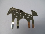 1988 Laurel Burch Horse Ornament - Original Package - con 672