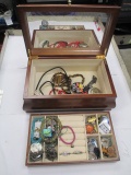 Jewelry Box with Contents - Will not be shipped -con 414
