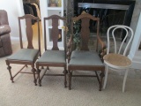 Set of 3 Vintage Chairs 