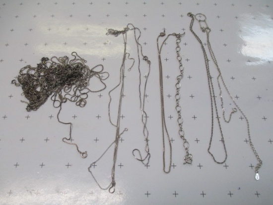 48 Grams of .925 Silver Necklaces - con 668