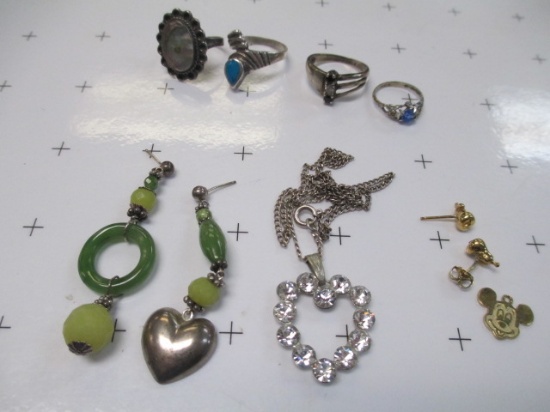 Vintage Sterling Silver Items - con 672