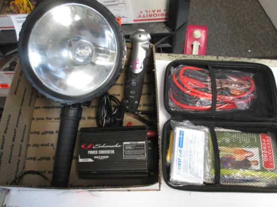 Car Power Converter, Power Lantern and Emergency Kit - con 757