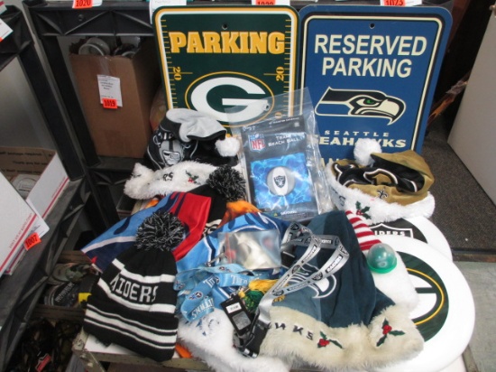 NFL Raiders, Packers, Titan Flags, Signs and More - con 757