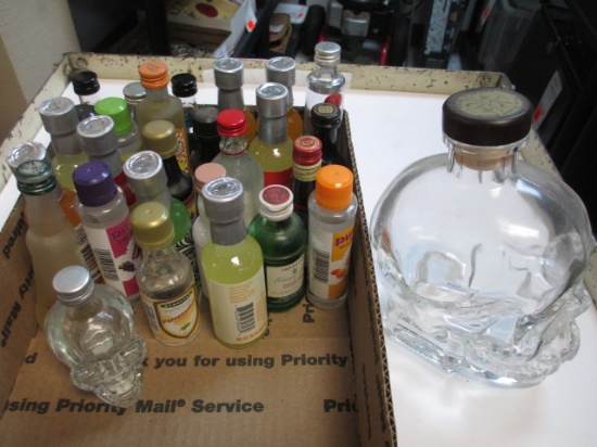 26 Assorted Unopened Single Bottles of Liquor Will Not Be Shipped  - con 757