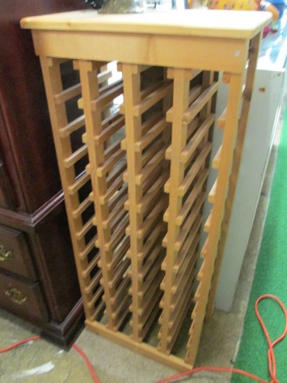 Wooden Wine Rack - Capacity 44 Bottles - Will not be shipped - con 748