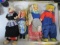 Four Vintage Dutch Dolls - Will not be shipped - con 672