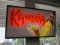 Vintage Lighted Kahlua Sign - Works - Will not be shipped - con 672