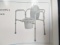 Drive Barictric Folding Steel Commode - Will not be shipped - con 427
