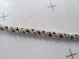 Sterling Silver Necklace - 16
