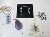 Assorted Sterling Silver Jewelry - con 668