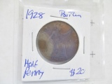 Vintage British Half Penny - con 346