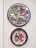 Two Nascar Clocks - Jimmy Johnson, Dale Sr Dale Jr - con 39