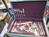 1847 Rogers Flatware with Wood Case - Will not be shipped - con 476