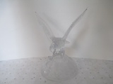 Clear Glass Eagle Figurine - Will not be shipped - con 699