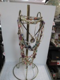 Jewelry Stand and Jewelry - Will not be shipped - con 756