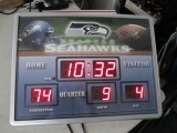New - Seahawks Electronic Scoreboard - con 39