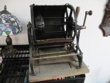 1909 Rotary Printing Press - Works - Will not be shipped - con 768