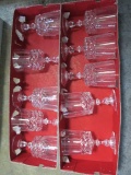 10 Cristal D'arques Lead Crystal Glasses - France  - Will not be shipped - con 756
