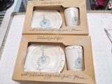 Two New Plate and Cup Set - Will not be shipped - con 311