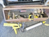 Wood Tool Box with Tools - Will not be shipped - con 311