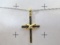 Gold Plated Cross Sterling Silver Chain - Out of Pawn - con 583