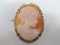 Italian Carved Cameo 10k Gold - From Pawn - con 583
