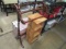 Two Pieces - Wooden Shelf Unit with Towel Rack - Will not be shipped - con 427